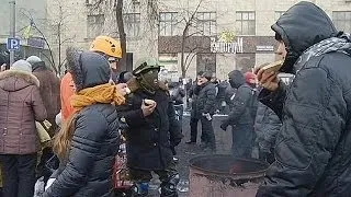 Life on the Kyiv barricades