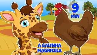 A Galinha magricela - Giramille 9 min | Desenho Animado Musical