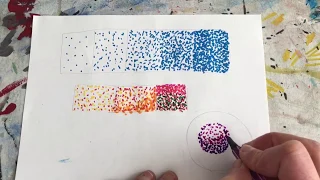 Pointillism Skill-Builder Tutorial Using Marker (Video 1)