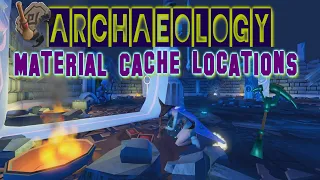 RuneScape 3 - Archaeology Material Cache locations 1-99