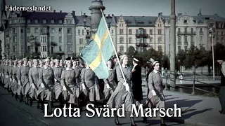 Swedish March - "Lotta Svärd Marsch"