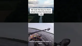 Kayaker Rescues 6 Year Old Boy Who Was Left In The Middle Of The River