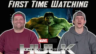 My Friends FIRST TIME WATCHING The Incredible Hulk (2008) | REACTION!!