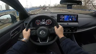 2023 Nissan QASHAQI E-Power [1.5 Hybrid, 190 HP] POV Test ride EXTERIOR-INTERIOR details #66 CARiNIK