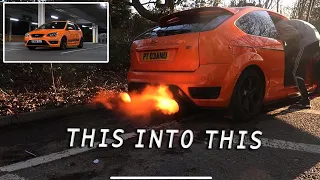 BUILDING A FOCUS ST IN 10 MINUTES *380BHP*