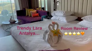 Trendy Lara Hotel Antalya, Turkey room review. ⭐️⭐️⭐️⭐️⭐️