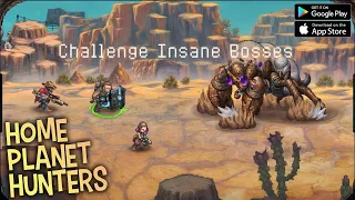 NEW RPG! HOME PLANET AND HUNTERS GAMEPLAY ANDROID IOS PIXEL RPG