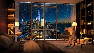 Smooth Piano Jazz Music - Cozy Luxury Apartment with Instrumental Background for Relaxation🎶