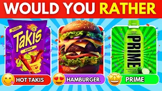 Would You Rather...? FOOD Edition 🍔🍟