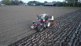 Ploughing w/ Valtra T215 & Lemken 5 furrow | Ploegen | Pflügen