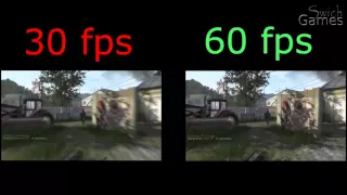 Сравнение 30 и 60 кадров в секунду в видеоиграх (часть 1)
