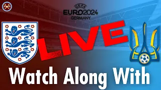 England Vs. Ukraine Live Watch-Along With | Euro 2024 Qualifier | JP WHU TV