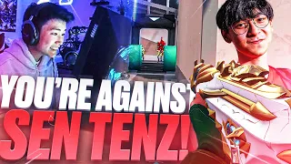 What it's like to play against SEN TenZ...