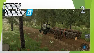 Continuing to clear | Discovery Farm EP.2 | Farming Simulator 22