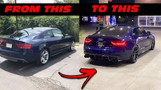 BUILDING AN AUDI S5 IN 10 MINUTES!