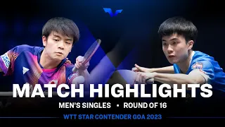 Yukiya Uda vs Lin Yun Ju | MS R16 | WTT Star Contender Goa 2023