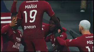 EA Sports FC 24 | FC Metz vs Lille - Ligue 1 Uber Eats | Gameplay PS5