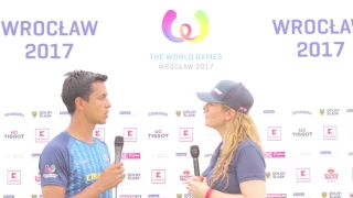 Team Colombia's Julio Duque at The World Games 2017