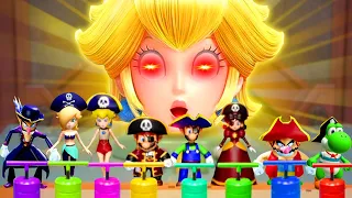 【マリオパーティスーパースターズ】すべてのキャラクターの海賊衣装(CPU最強 たつじん)