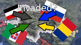 If Germany betrayed Austria-Hungary - Hoi4 Timelapse