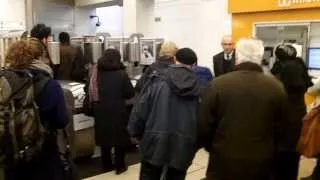 Bagarre dans le métro (Paris - Gambetta - 25 janvier 2014)