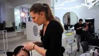 Прическа с Косами Видео Уроки Онлайн 2014. Ретро Прическа. Hairstyles with braids video tu