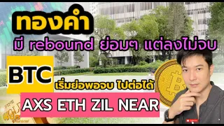 ทองคำ future xauusd btc axs eth zil near คริปโต วิเคราะห์แนวโน้มประจำวัน