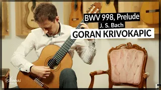 Goran Krivokapic plays Prelude from BWV 998 by J. S. Bach on Classical Guitar
