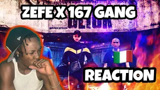 AMERICAN REACTS TO ITALIAN DRILL RAP! ZEFE - CLICK feat. 167 GANG (Official Video)