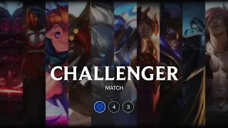 EUW Challenger match 43 - 7180 LP 97 kills