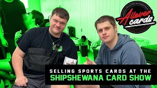 Selling Sports Cards At The Shipshewana Card Show (Shipshewana, IN)