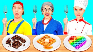 Défi De Cuisine Moi vs Grand-Mère | Trucs et Astuces de Cuisine par TeenTeam Challenge