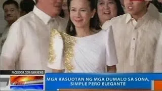 NTG: Mga kasuotan ng mga dumalo sa SONA, simple pero elegante