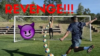 BACK OF THE NET CHALLENGE GONE WRONG?!?