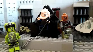 LEGO THE BOOK OF BOBA FETT: Boba Takes Jabba´s Throne (Post-Credit Scene Recreation)