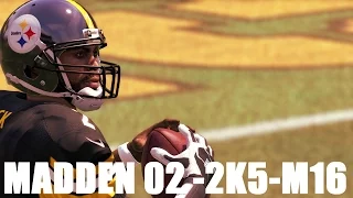 MIKE VICK THROUGH THE YEARS - MADDEN 2002 -ESPN NFL 2K5 -MADDEN 16