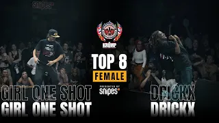 Girl One Shot vs Drickx | Top 8 | EBS World Final 2023