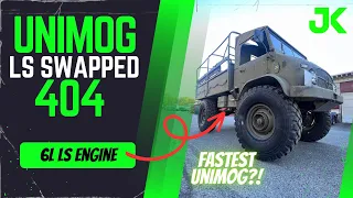 LS SWAPPED UNIMOG 404... IS IT THE FASTEST UNIMOG?!