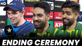 Ending Ceremony | Pakistan vs New Zealand | 1st T20I 2023 | PCB | M2B2A