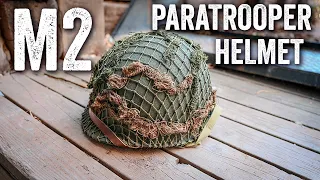 WW2 M2 Paratrooper Helmet