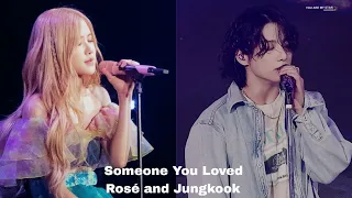 Rosé and Jungkook - Someone You Loved ai cover