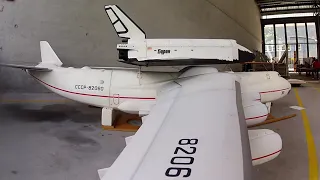 ANTONOV AN-225 WITH BURAN RADIO CONTROLLED SCRATCH BUILD HANS BÜHR MEIRINGEN JWM