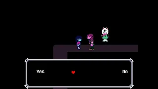 Deltarune Chapter 2 - Kris' Post NEO-Spamton Dialogue (Yes VS No)