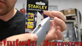 Stanley QuickChange - The Best Utility Knifes 2017
