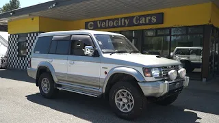 Vancouver Velocity Cars Ltd. #18772 Mitsubishi Pajero Exceed 4WD (2.8 TURBO DIESEL 4M40)