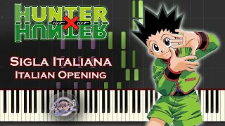 Hunter X Hunter Italian Opening Piano Cover / Synthesia Piano Tutorial