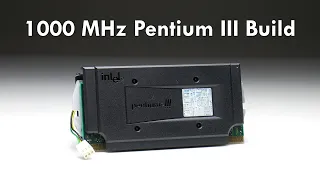 1000 MHz Pentium III Windows 98 Retro Gaming PC Build