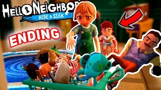 The Neighbor’s Kids PLAY HIDE AND SEEK!!! (Complete + Ending) | Hello Neighbor Hide And Seek