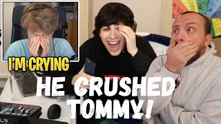 HEART BREAKING! George PRANK CALLS TommyInnit (GONE WRONG!) REACTION!