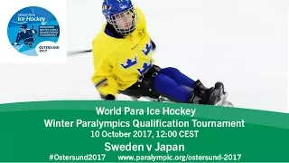 Sweden v Japan |  PyeongChang 2018 Qualification Tournament | Ostersund